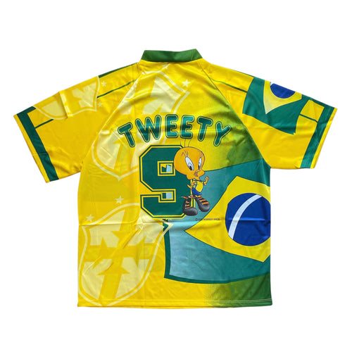 Vintage 2000 Tweety x Brazil Football shirt