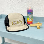 MÁGICO - "Born to Be" 5 panel Soft cap (Sand)