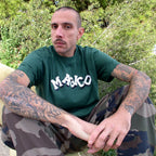 MÁGICO - "Brick by Brick" T-shirt (Bottle green)