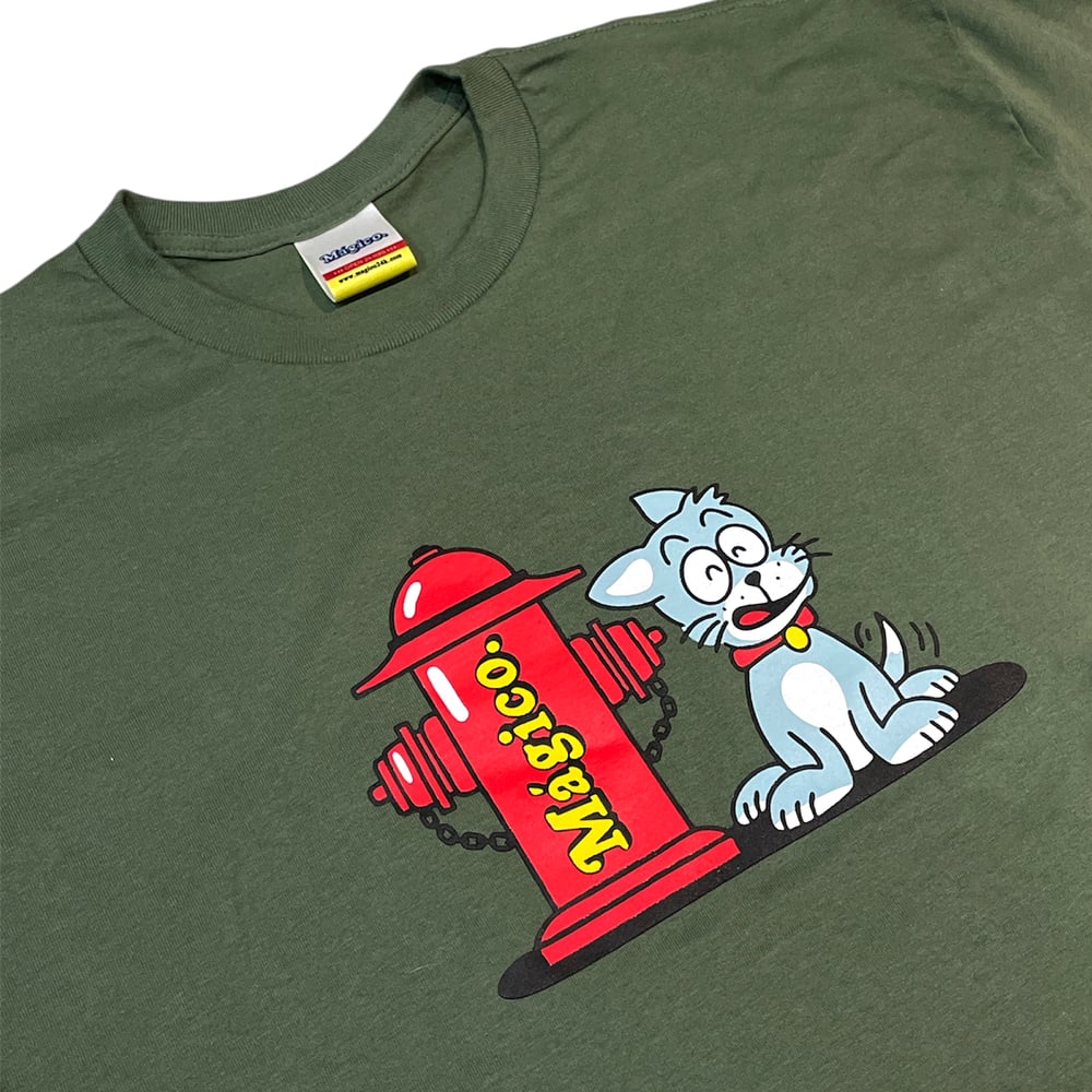 MÁGICO - "Fire Plug" Tee (Military Green)