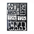 Want- Eggshell Sticker sheet