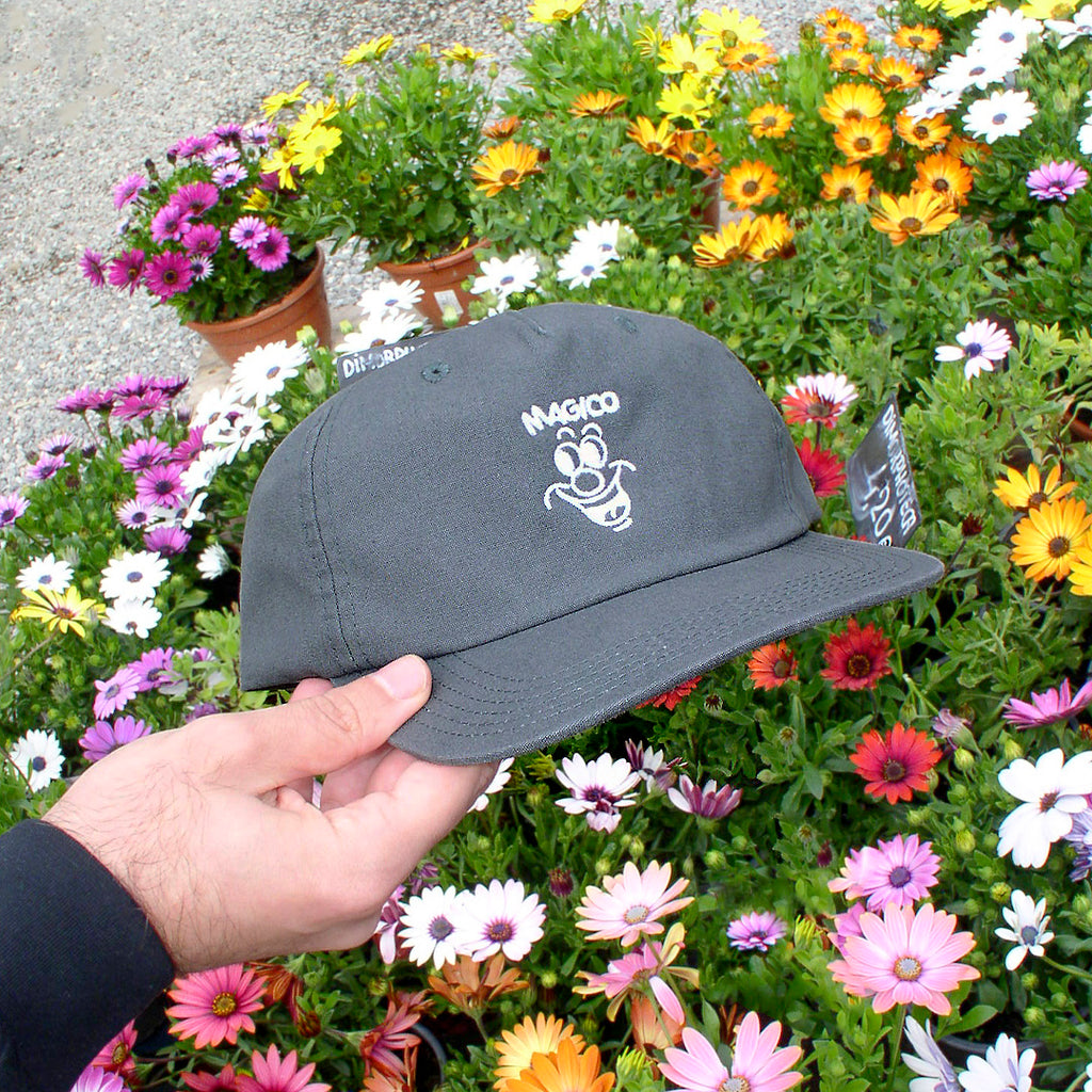 MÁGICO - "Smiles Delivered" Snapback (Gray/White)
