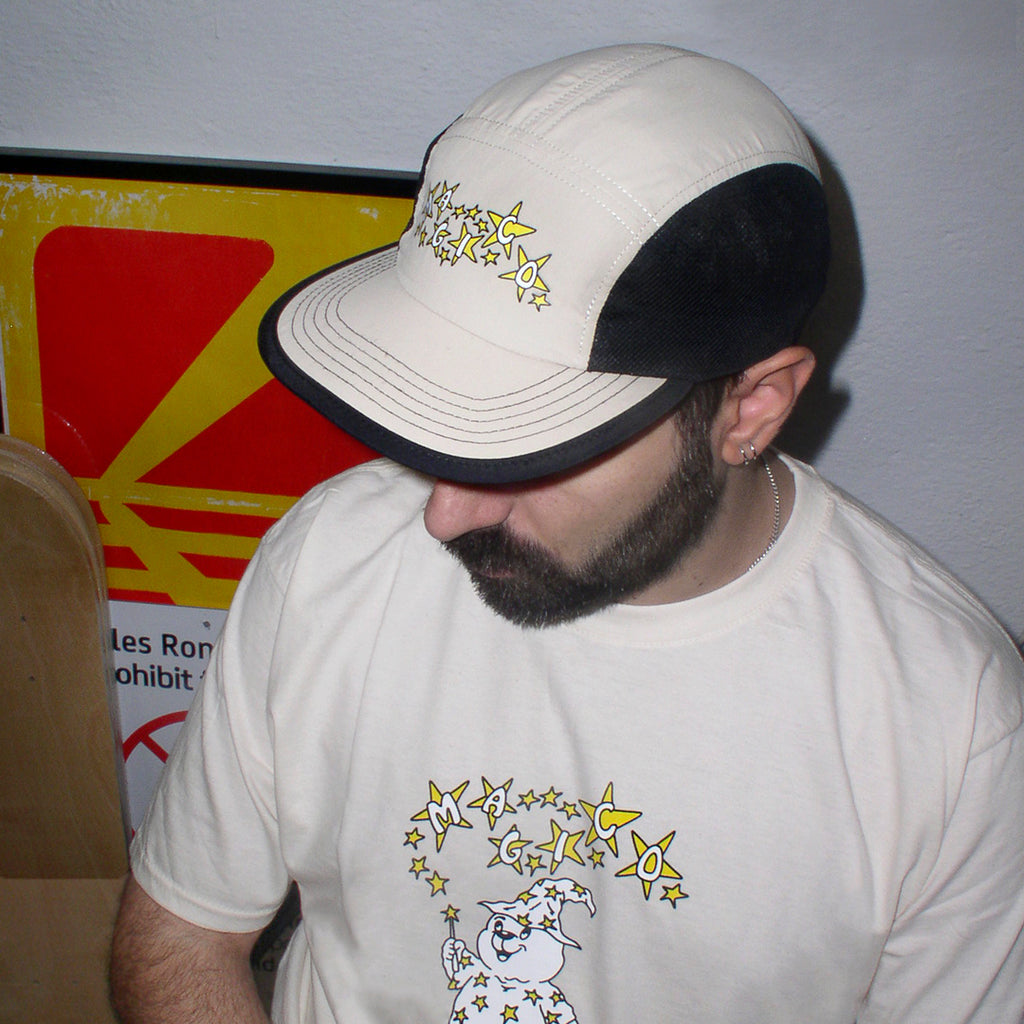 MÁGICO - "Born to Be" 5 panel Soft cap (Sand)