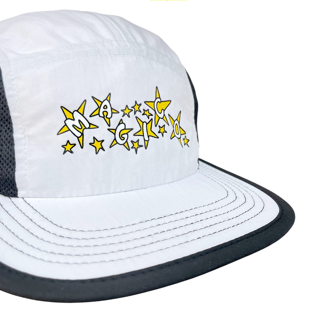 MÁGICO - "Born to Be" 5 panel Soft cap (White)