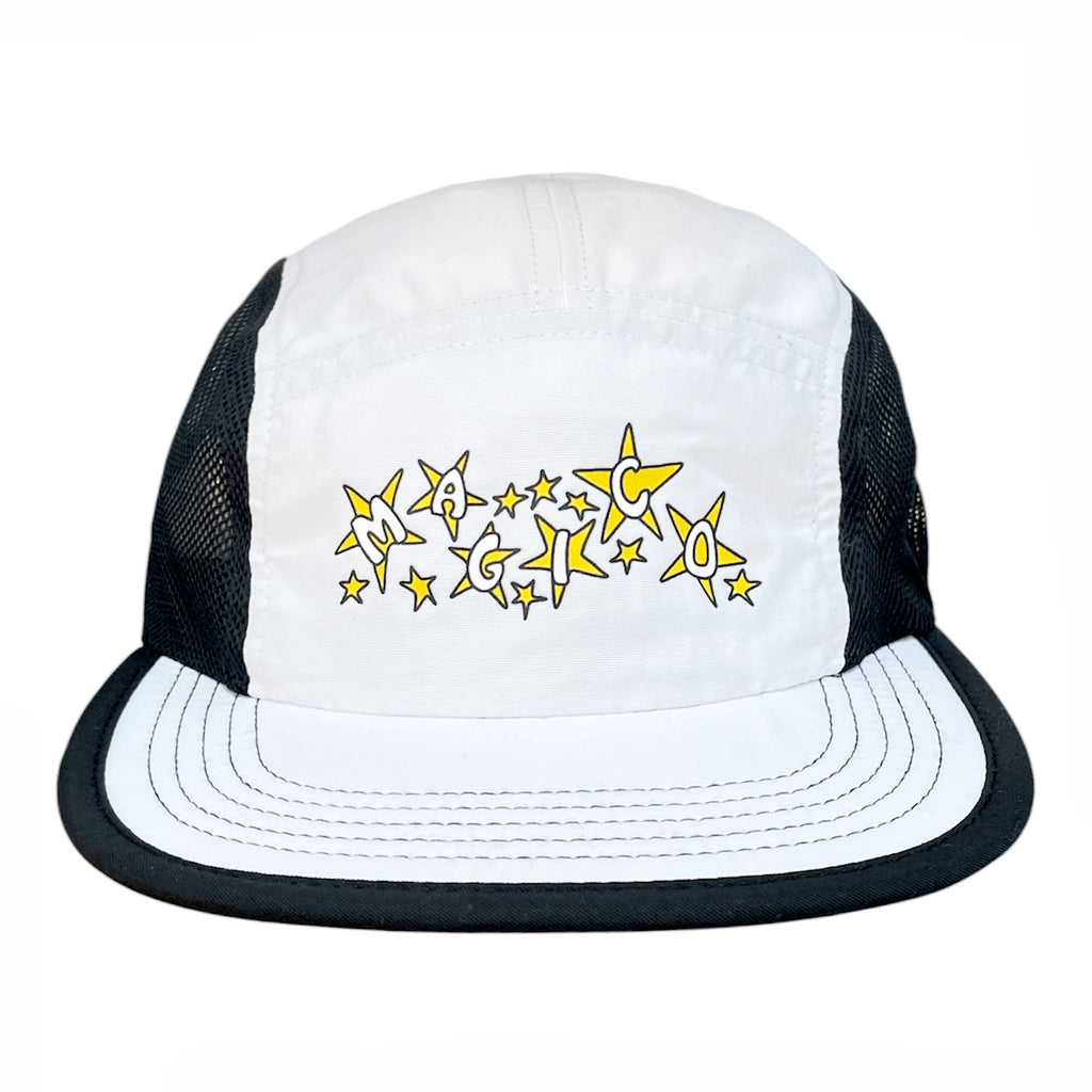 MÁGICO - "Born to Be" 5 panel Soft cap (White)