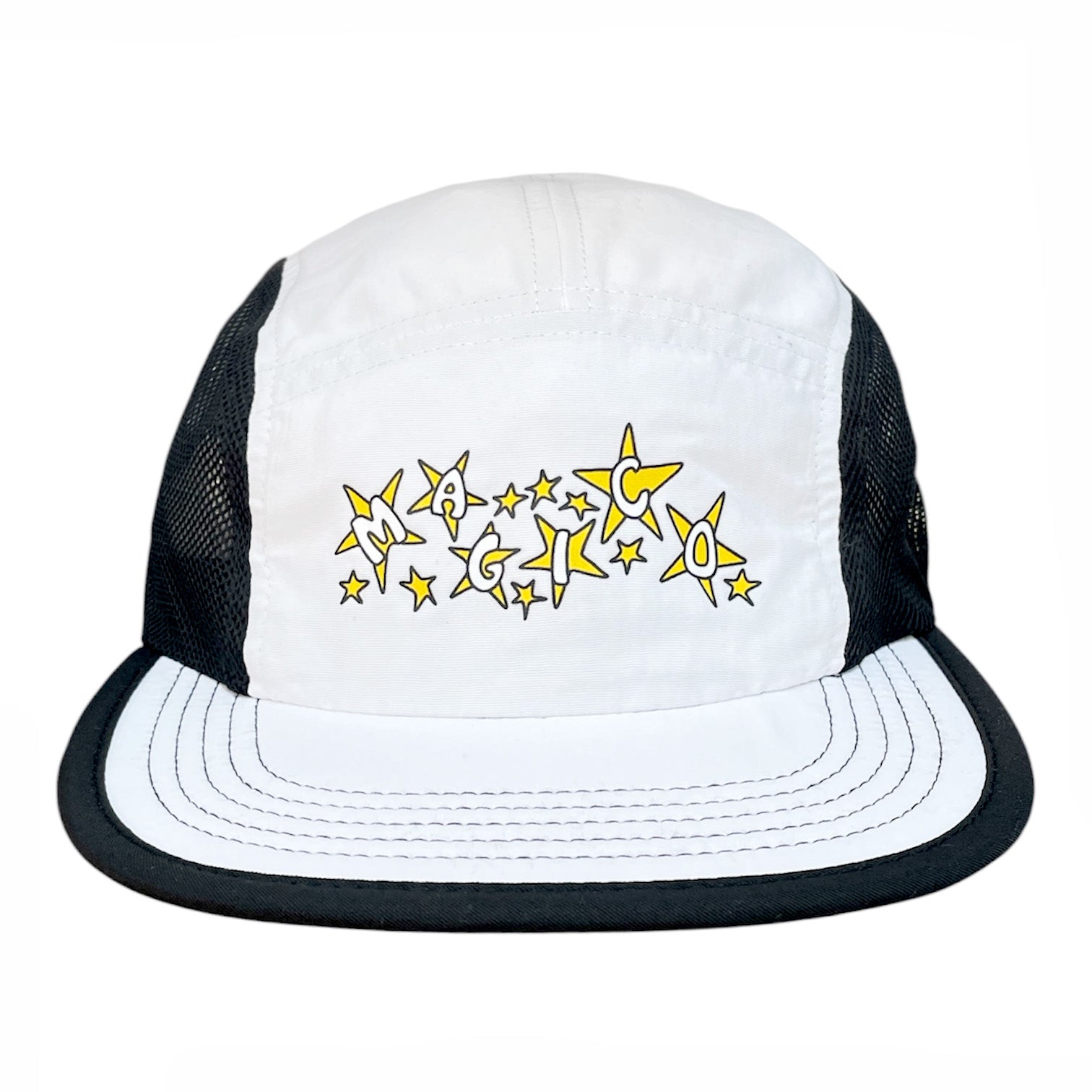 MÁGICO - "Born to Be" 5 panel Soft cap (White)