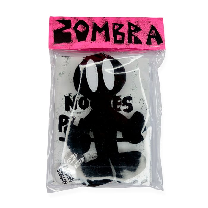 Zombra - "Noches plateadas" Zine + toy