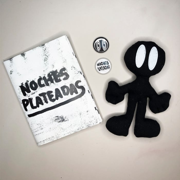 Zombra - "Noches plateadas" Zine + toy